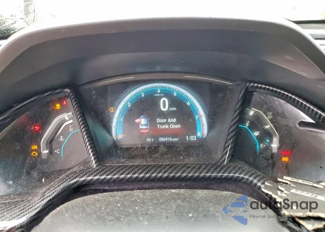 2017 Honda Civic Ex z USA, uszkodzony, nr VIN 2HGFC2F76HH556355